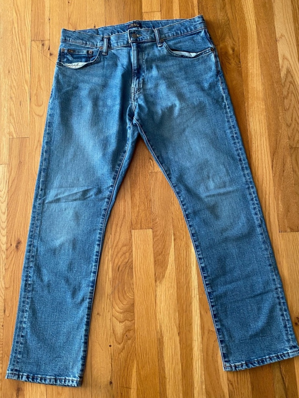 Polo Ralph Lauren Varick Slim Straight Blue Jeans Waist 34/32
